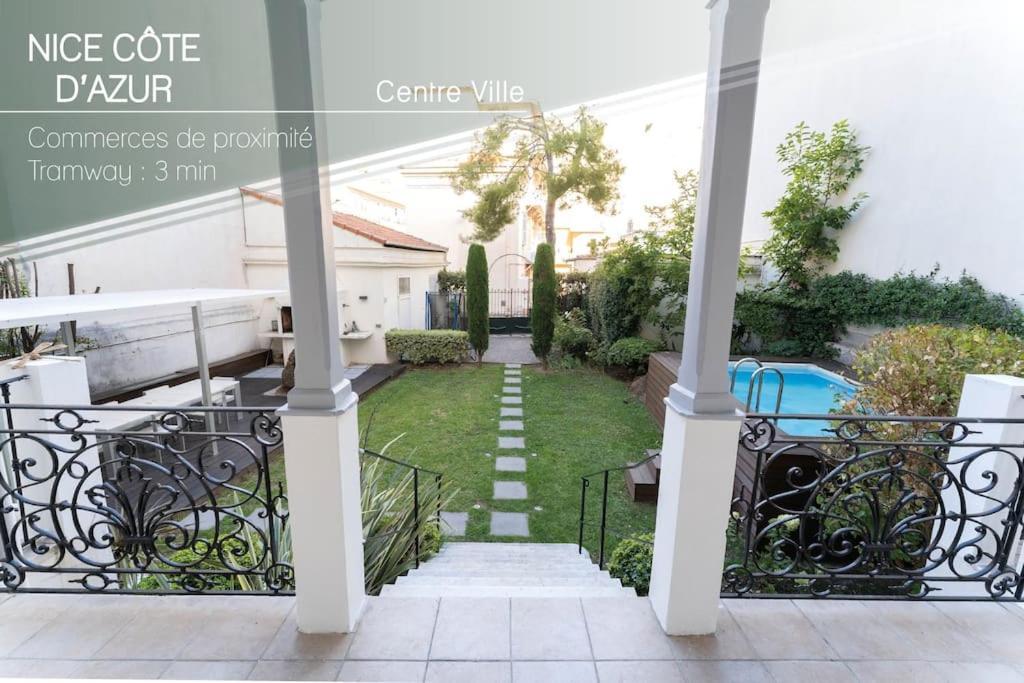 Superbe Avec Jardin Piscine, Garage Appartamento Nizza